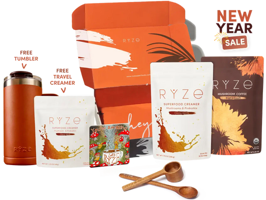 RYZE 'N Shine Bundle: Coffee + Creamer